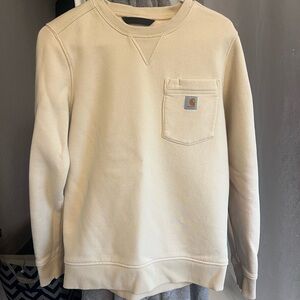 Carhartt Women’s Cream Crewneck Sweatshirt